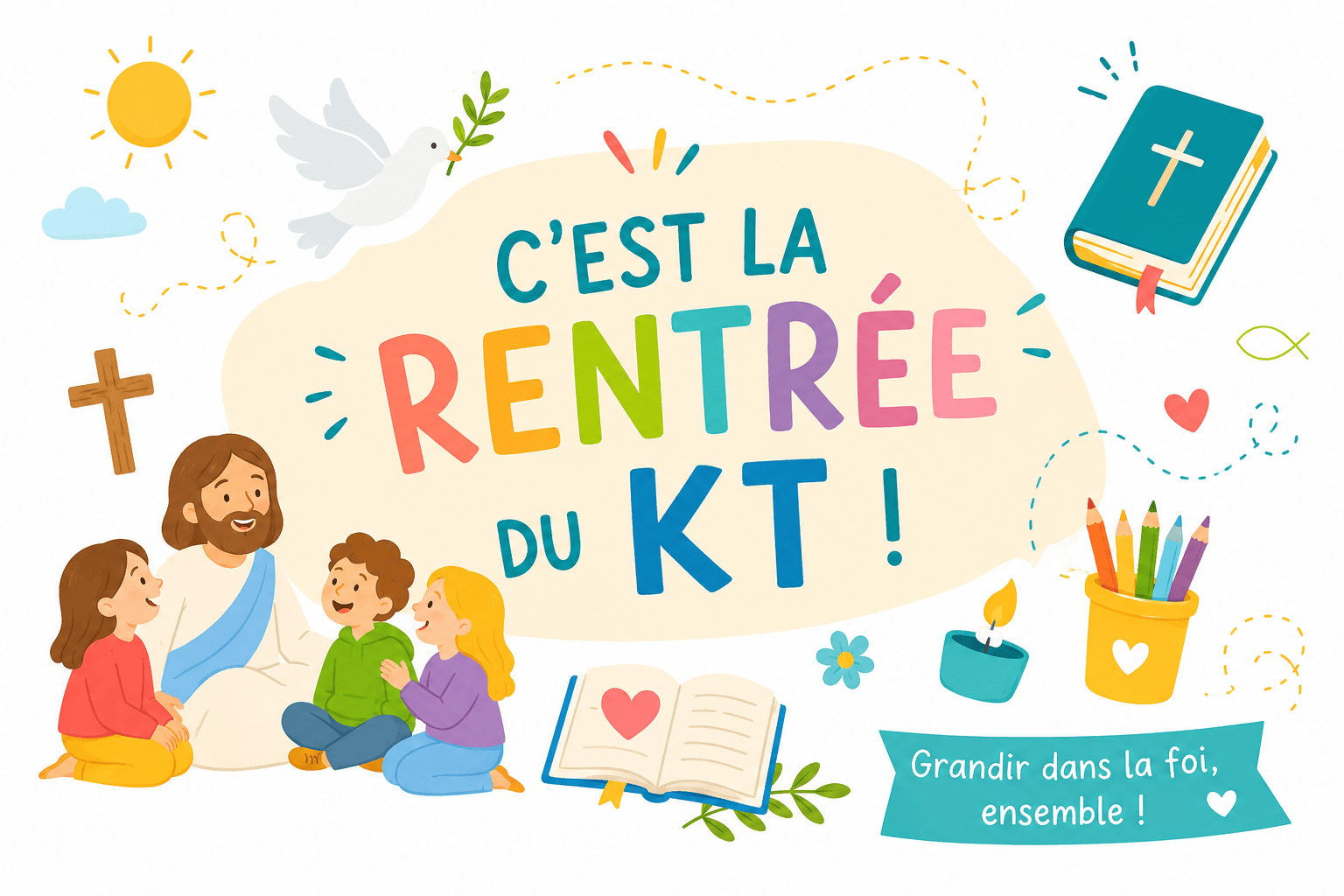 Inscriptions pour la catéchèse 2026-2027