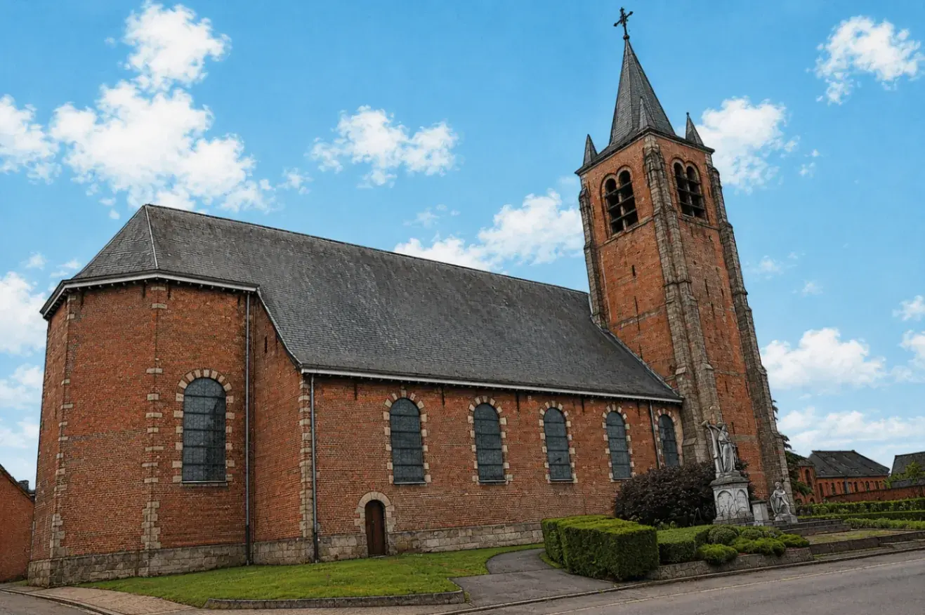 Église Saint-Éleuthère à Blandain