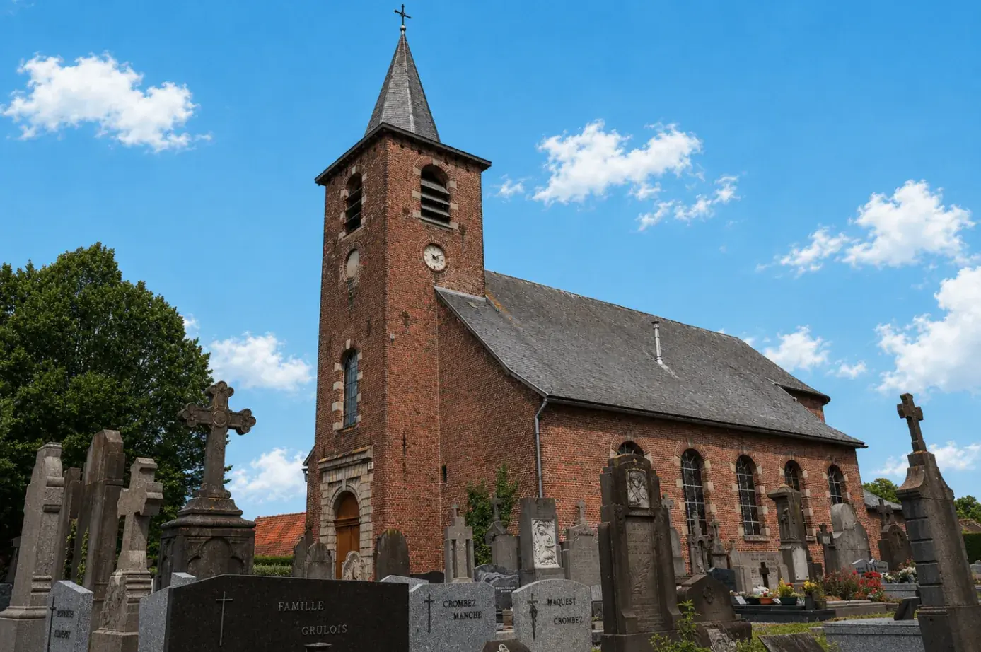 Église Saint-Martin à Esplechin