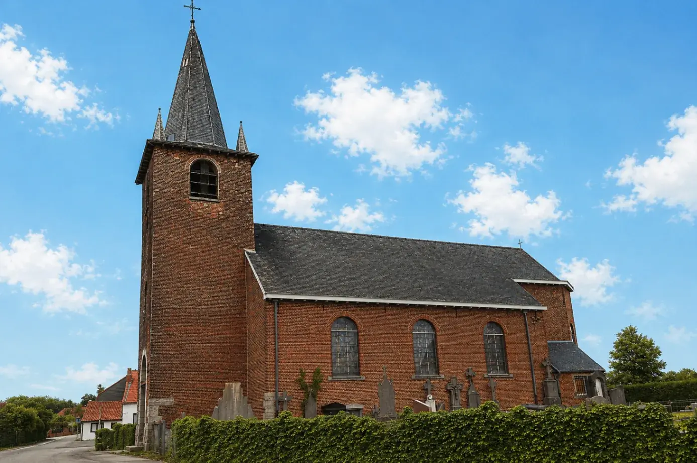 Église Saint-Amand à Hertain