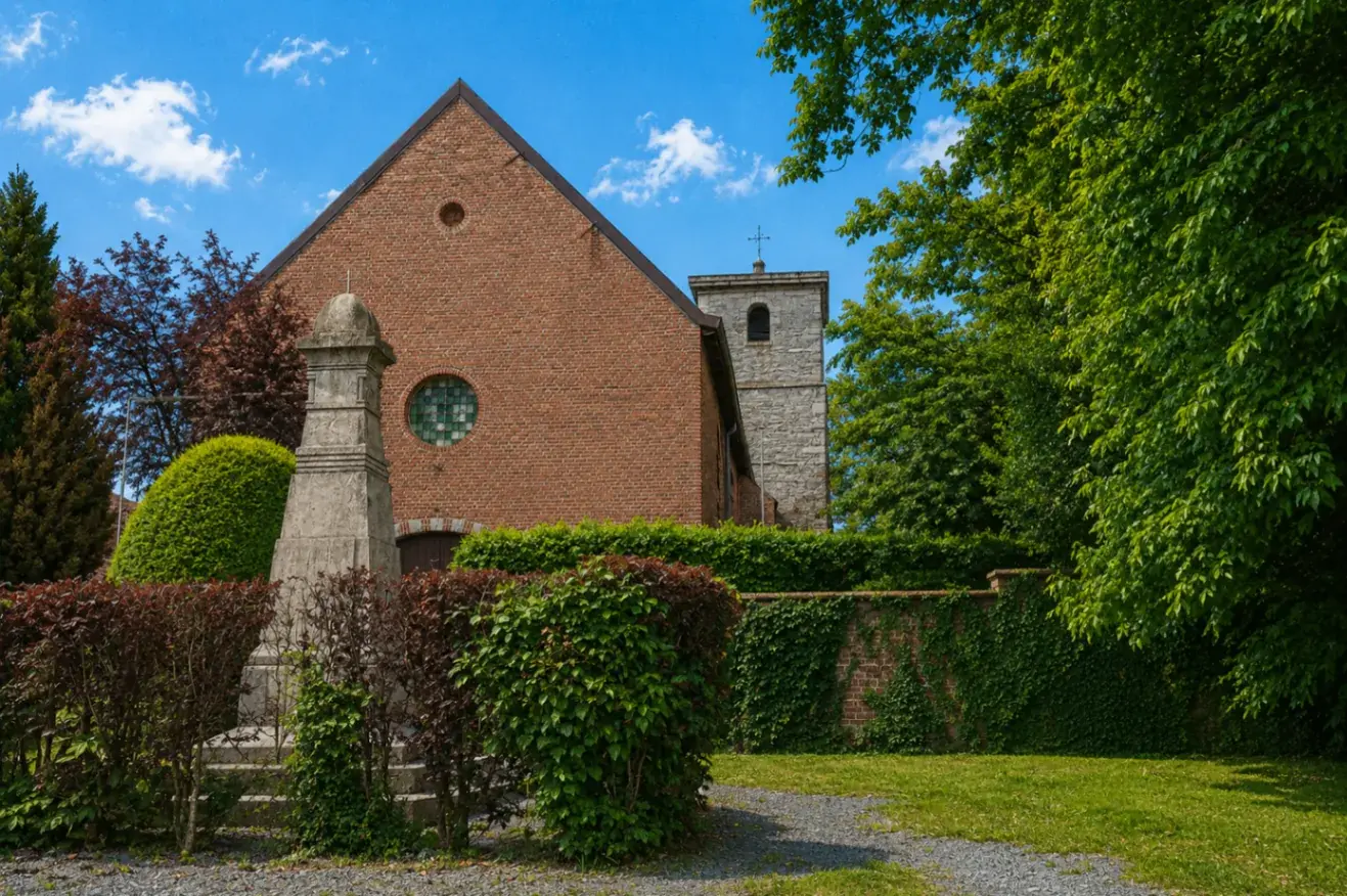 Église Saint-Amand à Lamain