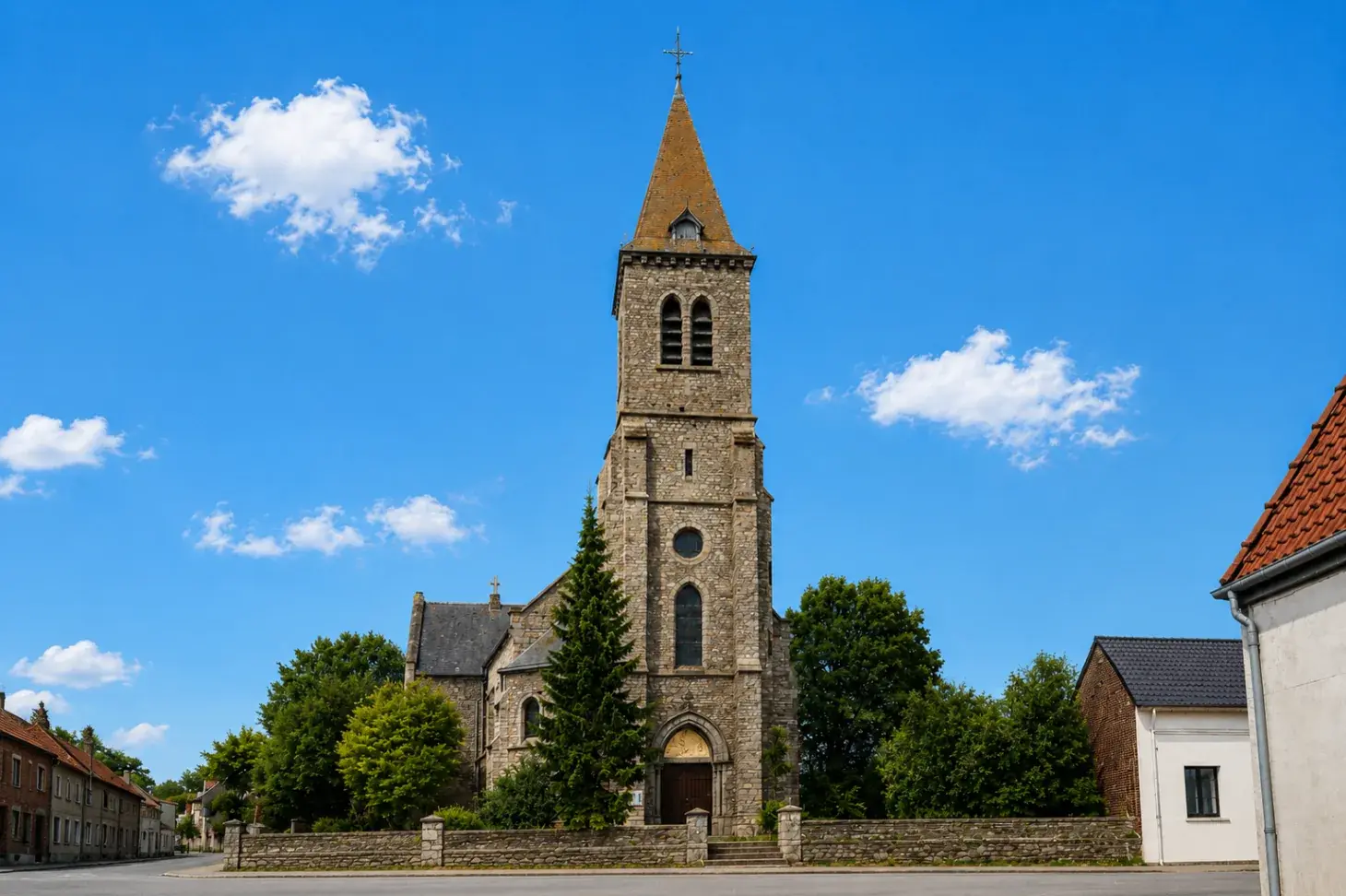 Église Saint-Amand à Marquain